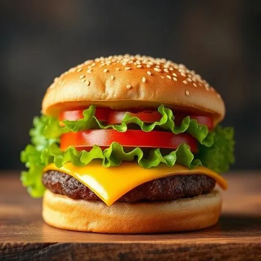 Burger with Paradice burger sauce