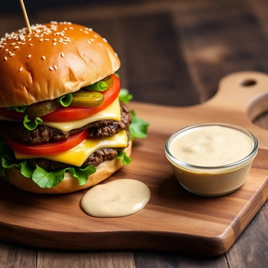 Burger Sauce - Creamy, tangy burger sauce crafted for the ultimate burger e | Paradice by Stork SAL