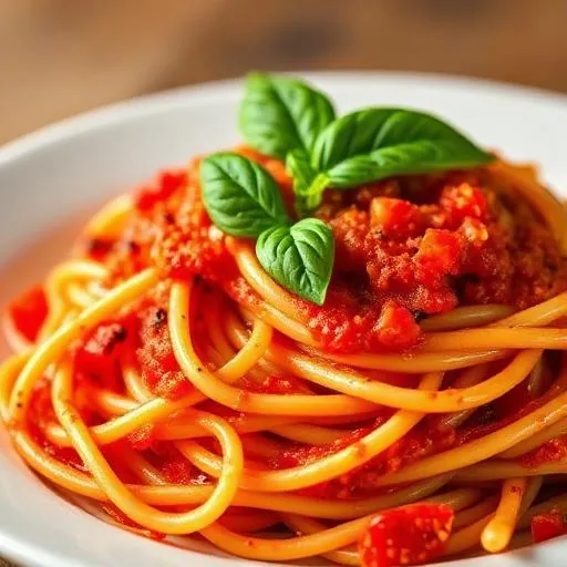 Pasta Arabiata Sauce - Spicy tomato sauce with chili peppers for those who love hea | Paradice by Stork SAL